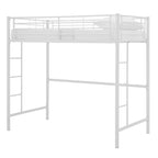 Lit superposé simple classique en métal blanc Middlebrook Abner