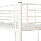 Lit superposé simple classique en métal blanc Middlebrook Abner