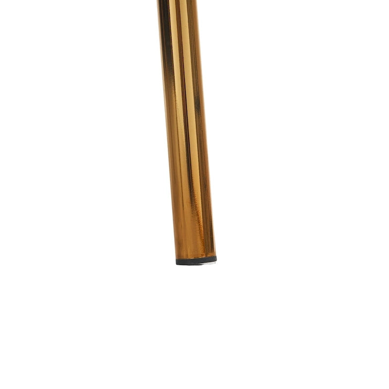 2 tabourets de bar modernes beige et or (lot de 20)