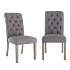 Chaises Parsons rembourrées à dossier roulé Krakova (lot de 2)