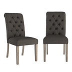 Chaises Parsons rembourrées à dossier roulé Krakova (lot de 2)