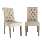 Chaises Parsons rembourrées à dossier roulé Krakova (lot de 2)