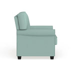 Fauteuil rembourré en lin Charmayne avec accoudoirs arrondis par Furniture of America