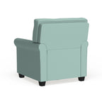 Fauteuil rembourré en lin Charmayne avec accoudoirs arrondis par Furniture of America