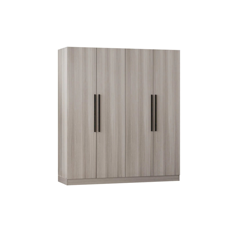 Armoire deux portes, 63L x 70,9H, avec quatre portes, grande