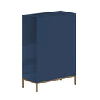 Clihome Commode de rangement en bois à 5 tiroirs