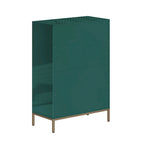 Clihome Commode de rangement en bois à 5 tiroirs