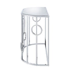 Table console miroir Hoop Glam Chrome 42 pouces par Furniture of America