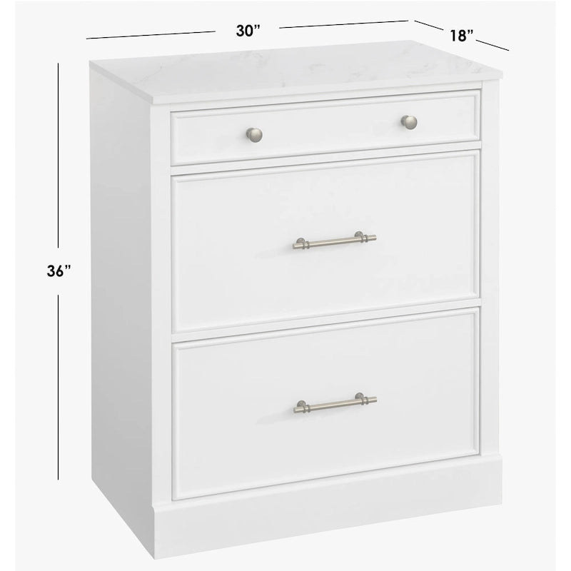 Lifestorey Monza Commode 3 tiroirs