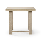 Table de salle à manger à hauteur de comptoir en bois massif classique à poutres et planches - 42