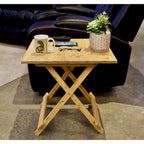 Table pliante en bambou massif