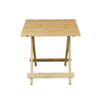 Table pliante en bambou massif