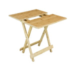 Table pliante en bambou massif