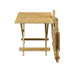 Table pliante en bambou massif