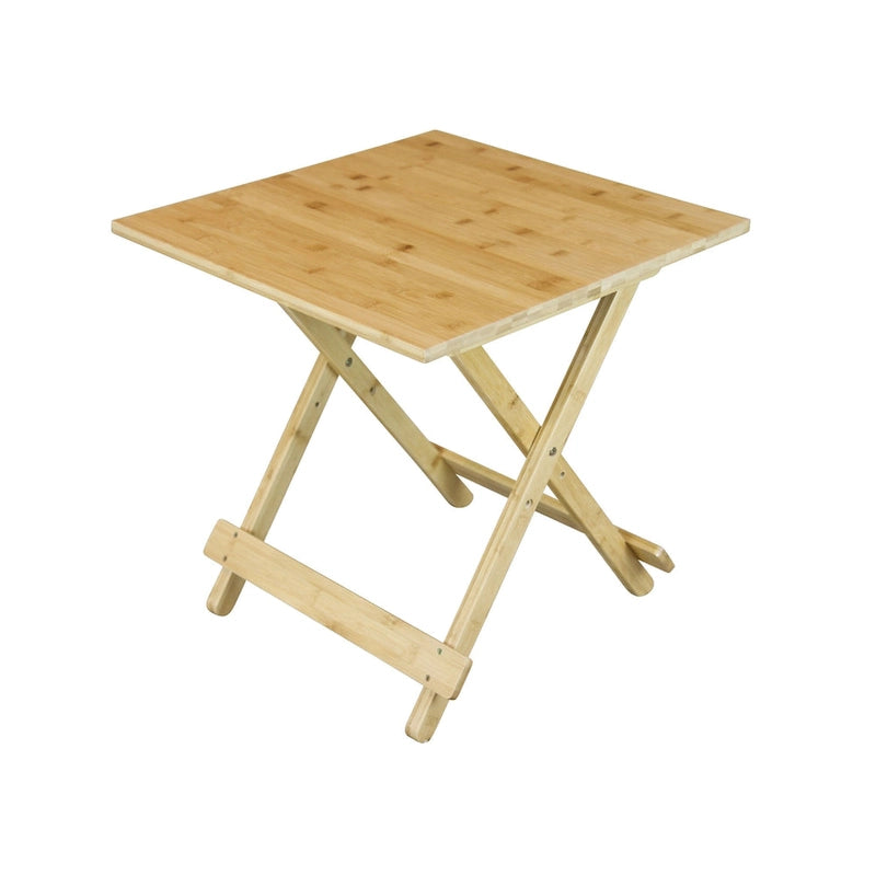 Table pliante en bambou massif