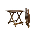 Table pliante en bambou massif