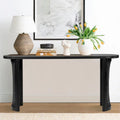 Console en rotin massif 60