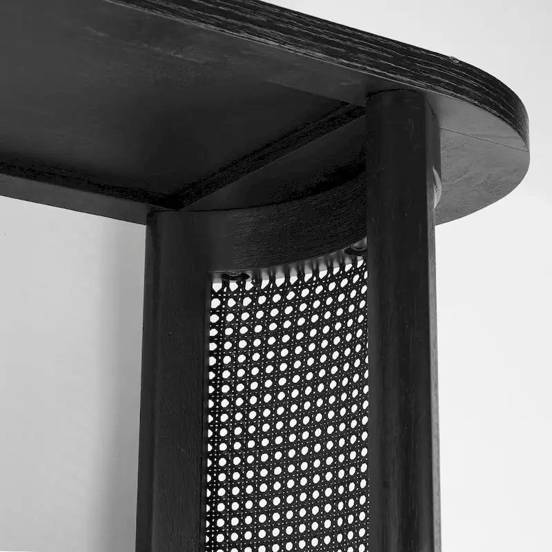 Console en rotin massif 60