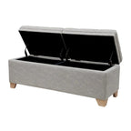 Banc de rangement à fermeture amortie Jaxon de Madison Park