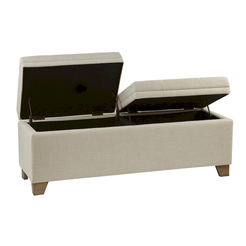 Banc de rangement à fermeture amortie Jaxon de Madison Park