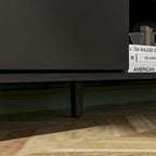 Meuble TV cheminée avec console TV cheminée électrique et télécommande