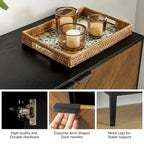 Ensemble de 2 Armoires de Rangement Jakob Modernes à 2 Portes avec Étagère Réglable Par HOLALA HOME