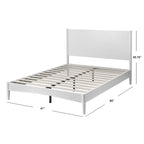 Lit plateforme Queen Lifestorey Casta en pin massif