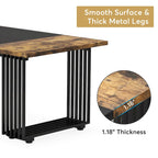 70.9 Bureau moderne, bureau d'ordinateur en bois grand bureau de direction
