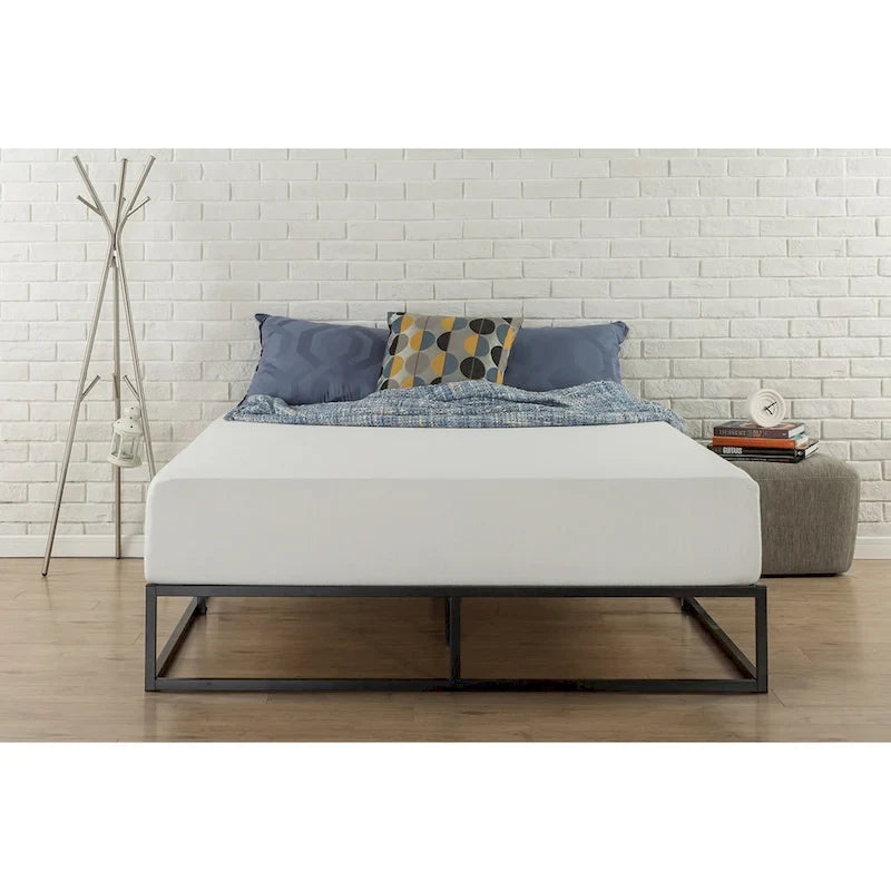 Cadre de lit plateforme en métal 10 pouces Queen-size Priage by Zinus