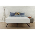 Cadre de lit plateforme en métal 10 pouces Queen-size Priage by Zinus