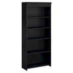 Bibliothèque à 5 étagères Fairview Blanc antique - Antique - 29.57L x 12.09W x 68.94H