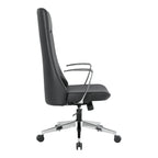Fauteuil de bureau à dossier haut avec tissu antimicrobien