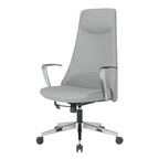 Fauteuil de bureau à dossier haut avec tissu antimicrobien