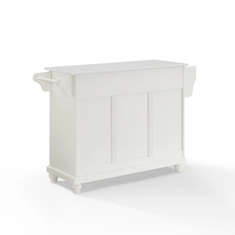 Îlot de cuisine/Chariot pleine grandeur Crosley Cambridge avec dessus en granit – 51,5 L x 18 P x 36 H