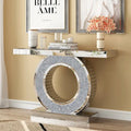 Table console d'entrée glamour avec miroir