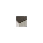 Signature Design by Ashley Darborn Table d'appoint gris/marron - 17.75L x 24P x 24H