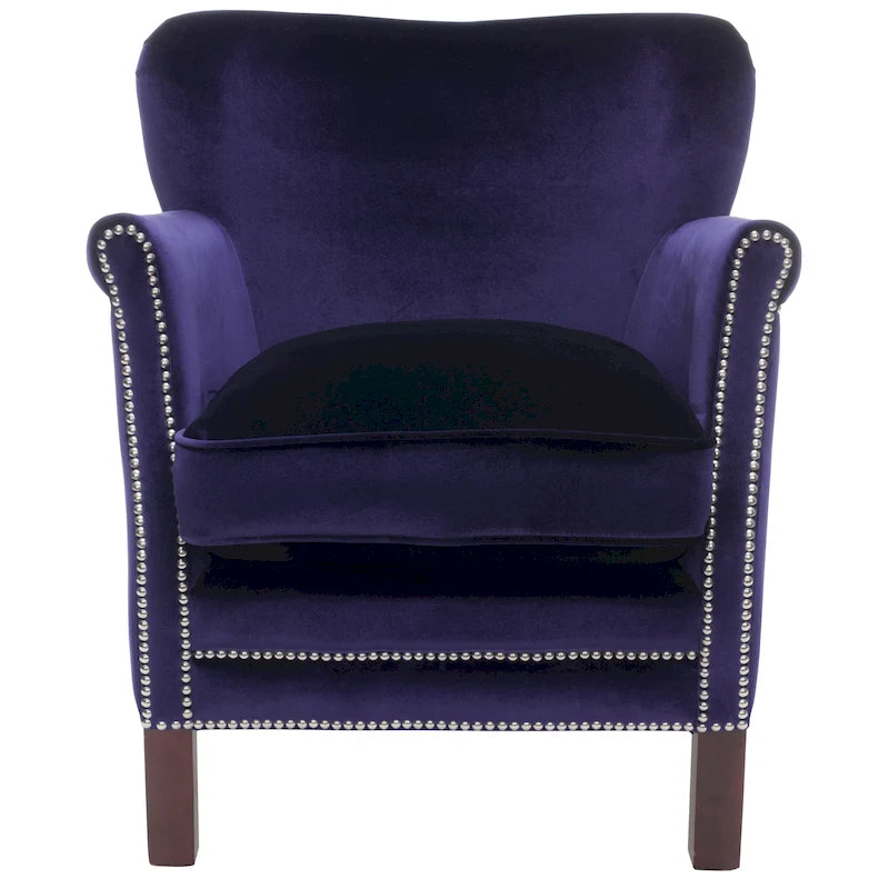 Fauteuil club Corie de SAFAVIEH, marron - 26,6 x 28,9 x 29,3 - 27Lx29Px29H
