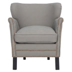 Fauteuil club Corie de SAFAVIEH, marron - 26,6 x 28,9 x 29,3 - 27Lx29Px29H