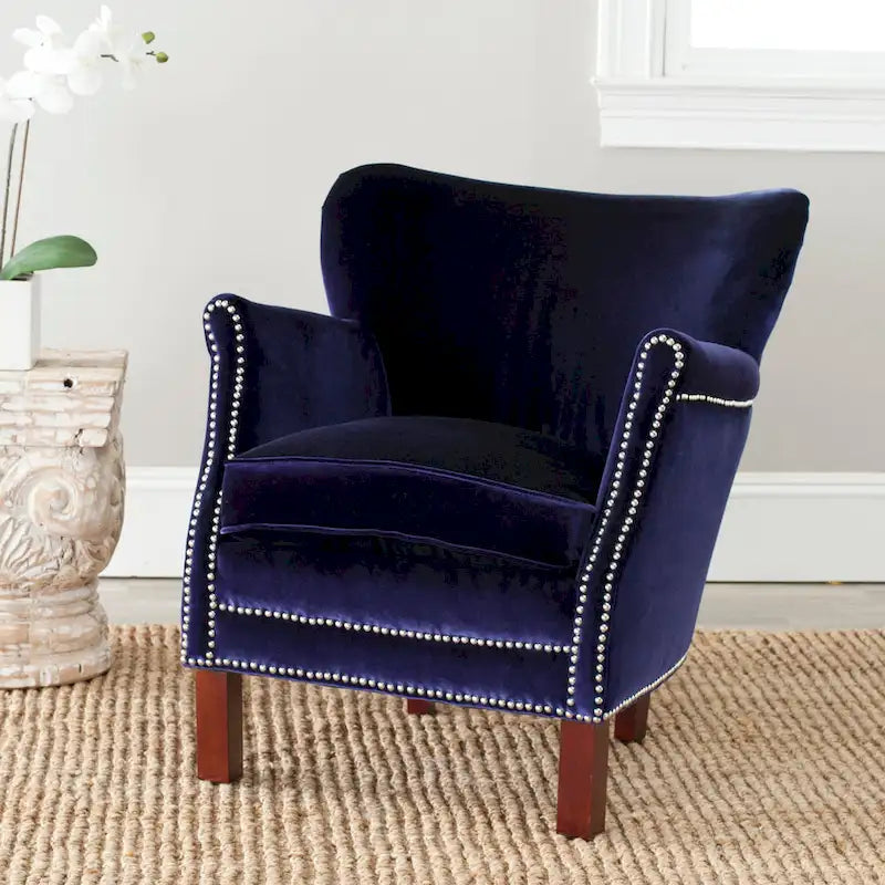 Fauteuil club Corie de SAFAVIEH, marron - 26,6 x 28,9 x 29,3 - 27Lx29Px29H