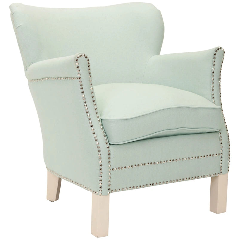 Fauteuil club Corie de SAFAVIEH, marron - 26,6 x 28,9 x 29,3 - 27Lx29Px29H