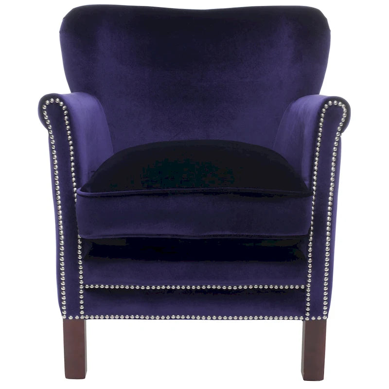 Fauteuil club Corie de SAFAVIEH, marron - 26,6 x 28,9 x 29,3 - 27Lx29Px29H