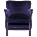 Fauteuil club Corie de SAFAVIEH, marron - 26,6 x 28,9 x 29,3 - 27Lx29Px29H