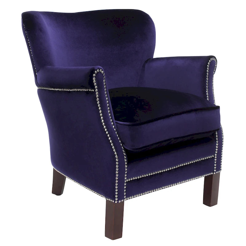 Fauteuil club Corie de SAFAVIEH, marron - 26,6 x 28,9 x 29,3 - 27Lx29Px29H