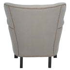 Fauteuil club Corie de SAFAVIEH, marron - 26,6 x 28,9 x 29,3 - 27Lx29Px29H