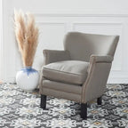 Fauteuil club Corie de SAFAVIEH, marron - 26,6 x 28,9 x 29,3 - 27Lx29Px29H