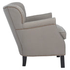 Fauteuil club Corie de SAFAVIEH, marron - 26,6 x 28,9 x 29,3 - 27Lx29Px29H