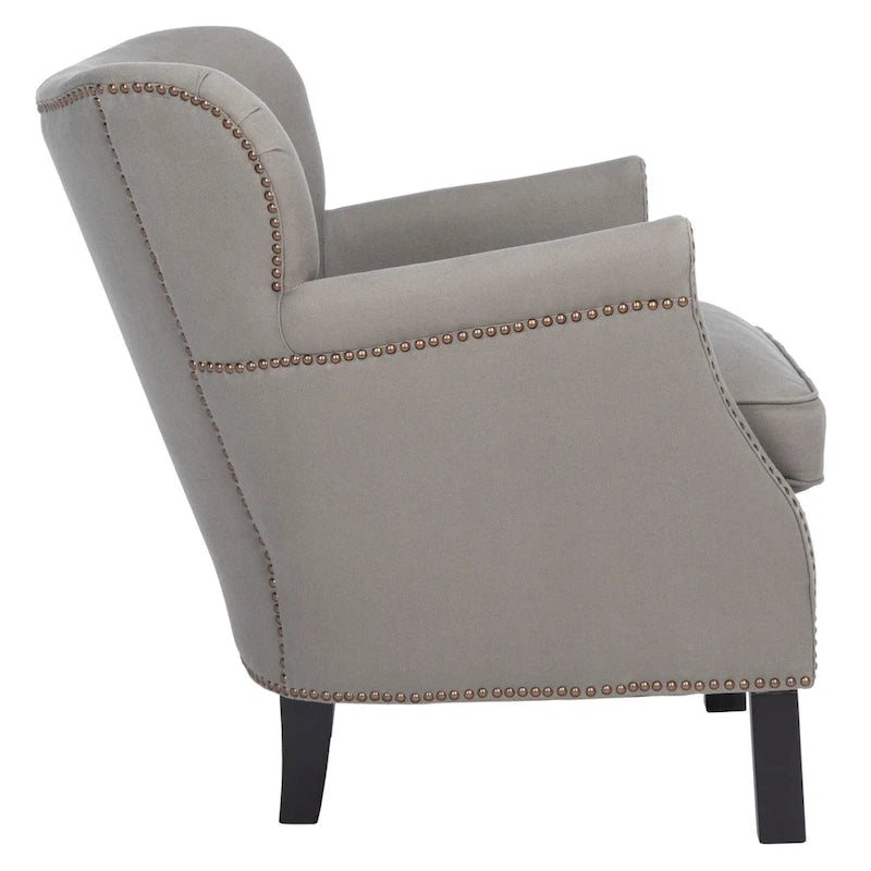 Fauteuil club Corie de SAFAVIEH, marron - 26,6 x 28,9 x 29,3 - 27Lx29Px29H