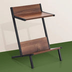 Table d'appoint Ivinta avec rangement, table de chevet moderne et simple