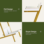 Table d'appoint Ivinta avec rangement, table de chevet moderne et simple