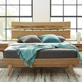 Lit plateforme Sarah California King, Doré